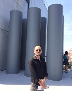 Cepp Selgas (Foto de Reinaldo García Ramos) 2015 / The Whitney Museum of American Art, new building, at the 8th floor Terrace.