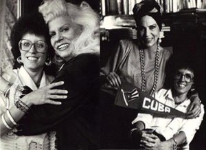Con Ninón Sevilla y Rosa Carmina, 1989